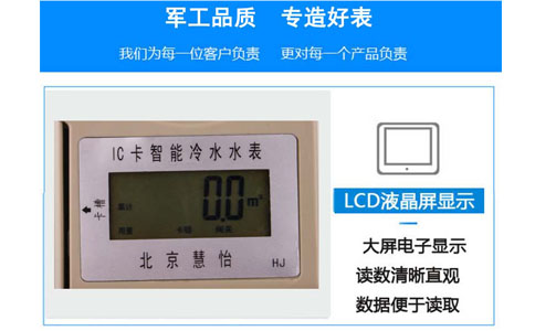IC卡预付费水表