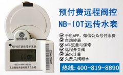 NB-IOT水表 物联网智能远程抄表收费